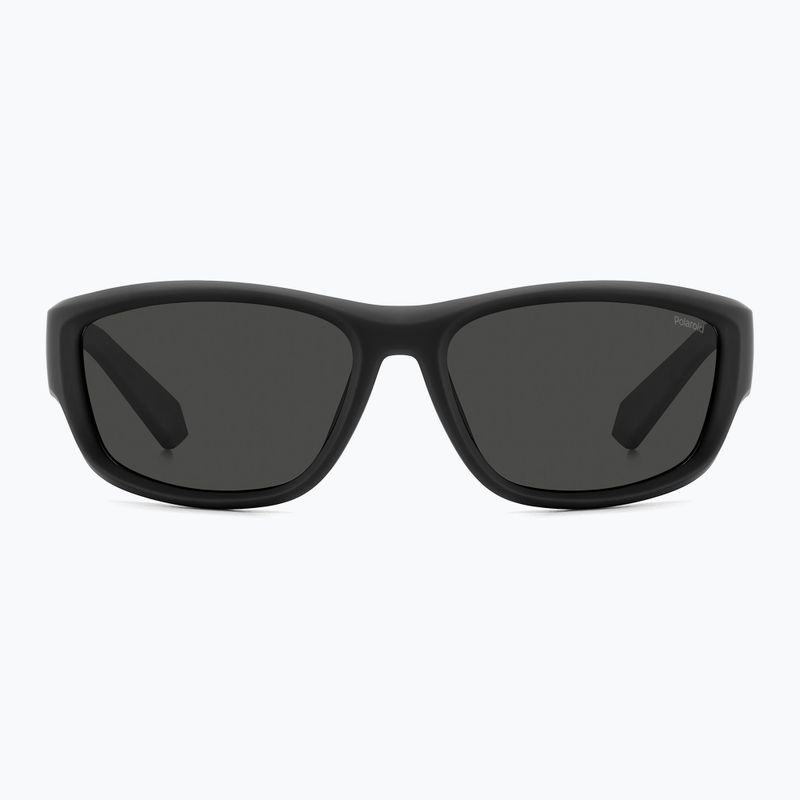 Окуляри сонцезахисні чоловічі Polaroid PLD 2166/S matte black/grey polarized 3