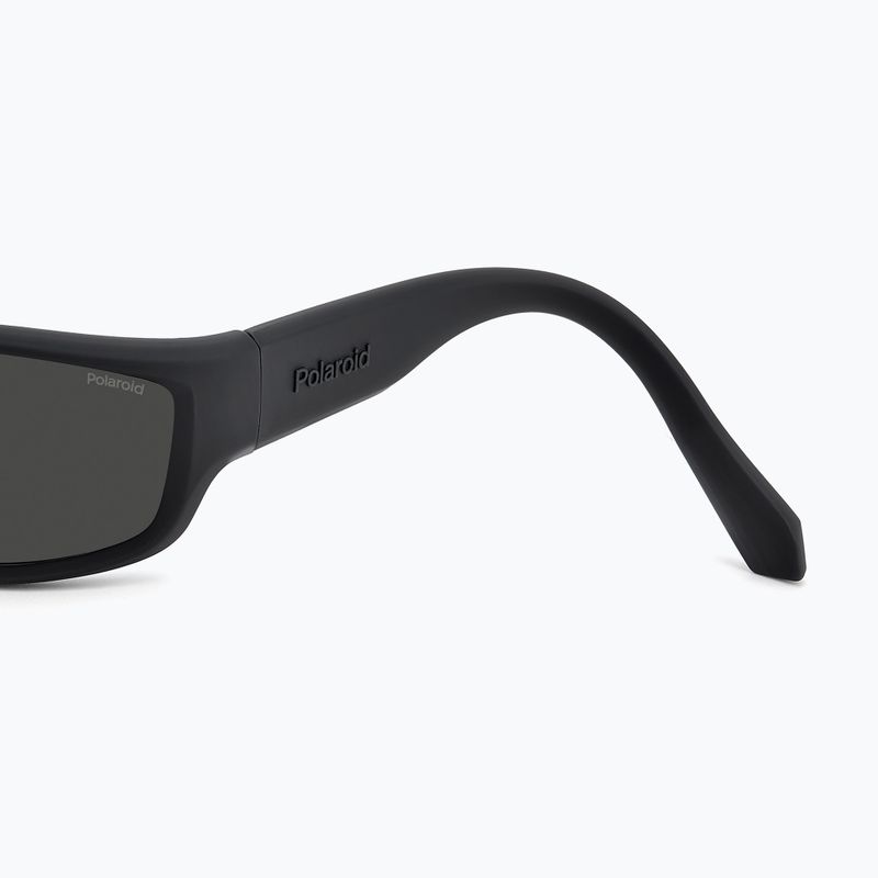 Окуляри сонцезахисні чоловічі Polaroid PLD 2166/S matte black/grey polarized 6
