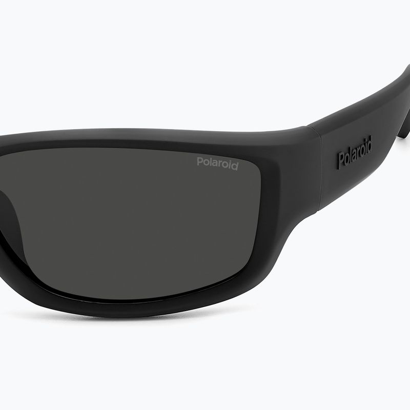 Окуляри сонцезахисні чоловічі Polaroid PLD 2166/S matte black/grey polarized 7