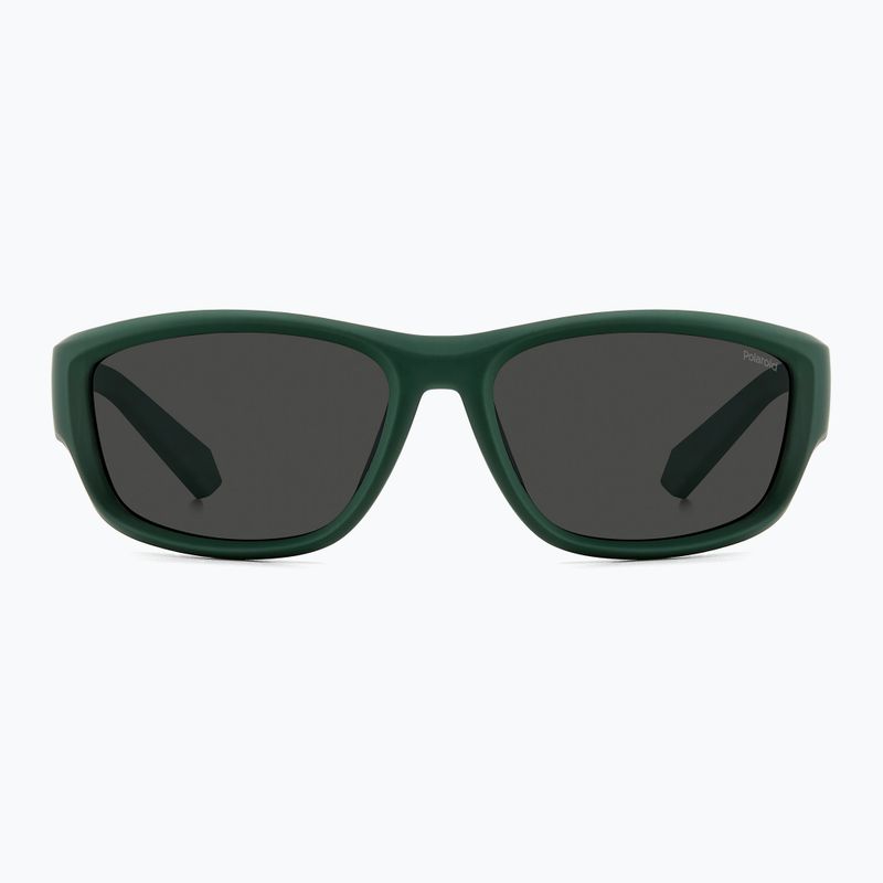 Окуляри сонцезахисні чоловічі Polaroid PLD 2166/S matte green/grey polarized 3