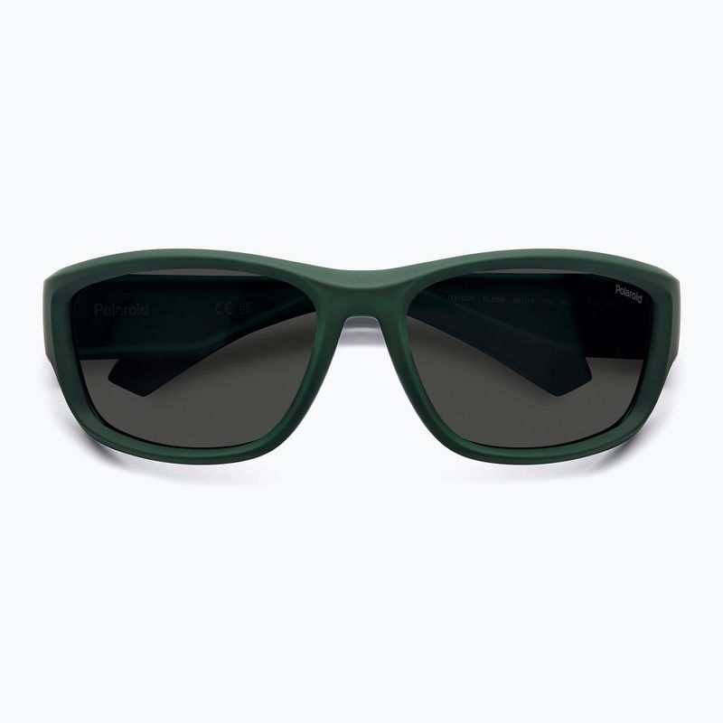 Окуляри сонцезахисні чоловічі Polaroid PLD 2166/S matte green/grey polarized 4