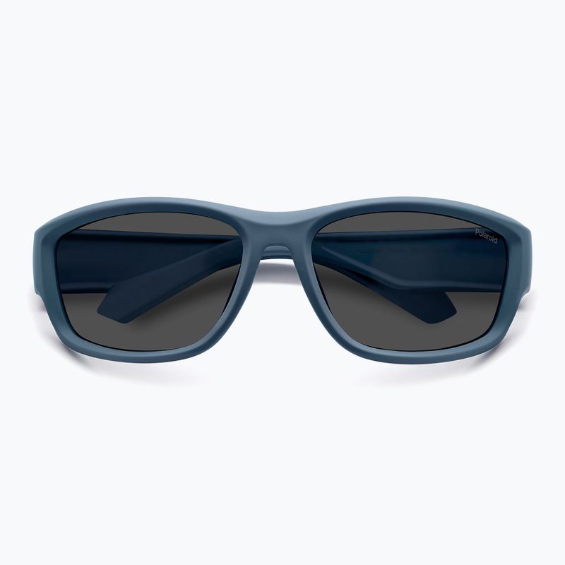 Окуляри сонцезахисні чоловічі Polaroid PLD 2166/S matte blue/grey polarized 4