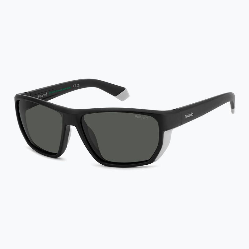 Окуляри сонцезахисні чоловічі Polaroid PLD 7057/S matte black/grey polarized 2