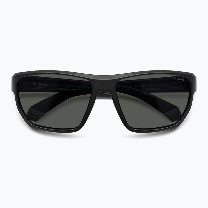Окуляри сонцезахисні чоловічі Polaroid PLD 7057/S matte black/grey polarized 4