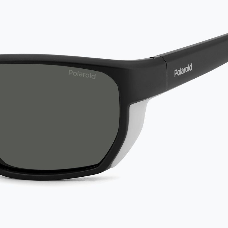 Окуляри сонцезахисні чоловічі Polaroid PLD 7057/S matte black/grey polarized 6