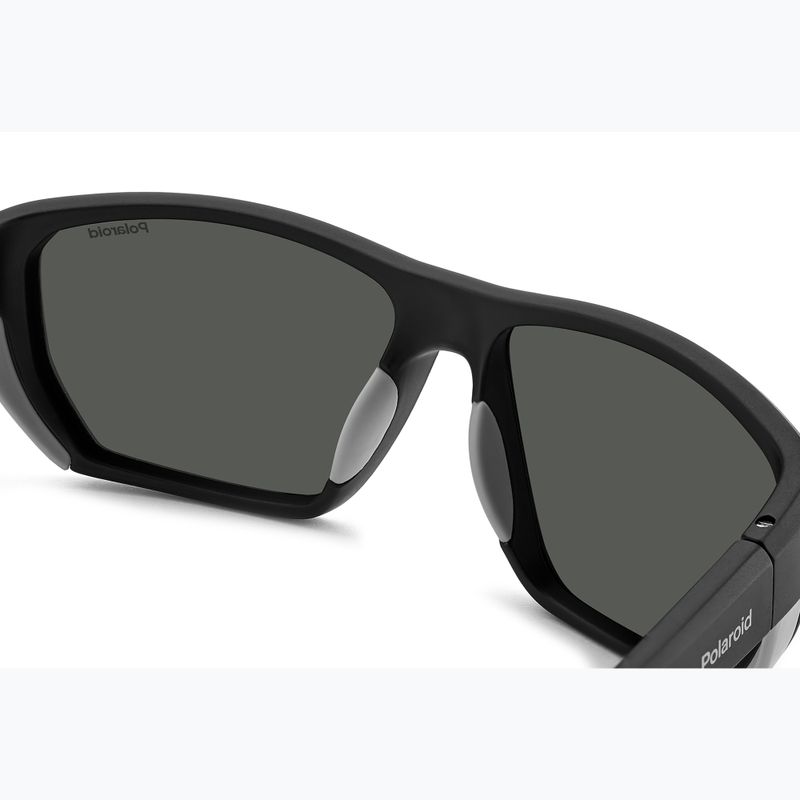 Окуляри сонцезахисні чоловічі Polaroid PLD 7057/S matte black/grey polarized 7
