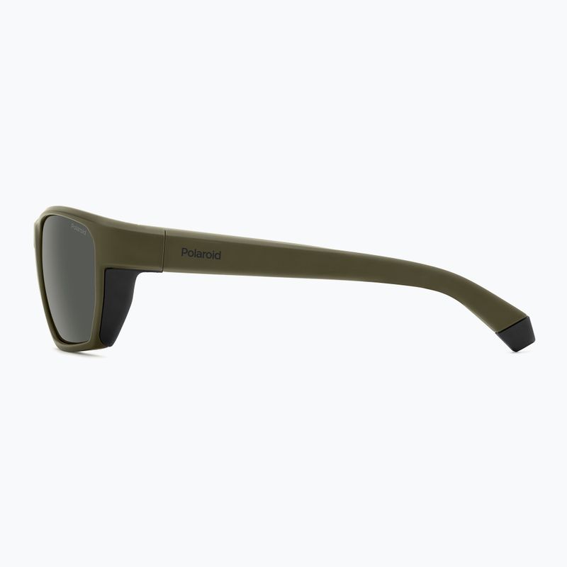 Окуляри сонцезахисні чоловічі Polaroid PLD 7057/S matte green/grey polarized 5