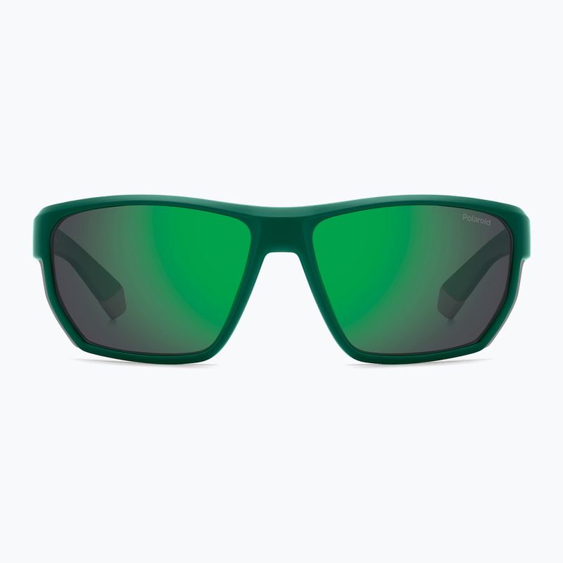 Окуляри сонцезахисні чоловічі Polaroid PLD 7057/S matte teal/greygreen mirror polarized 3