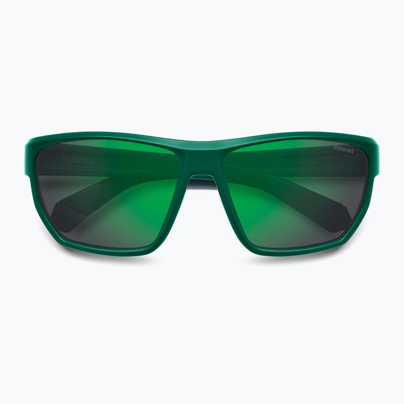 Окуляри сонцезахисні чоловічі Polaroid PLD 7057/S matte teal/greygreen mirror polarized 4