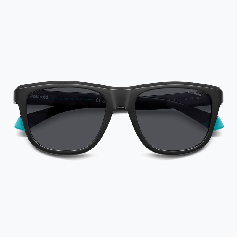 Окуляри сонцезахисні Polaroid PLD 2163/S matte black/grey polarized 4