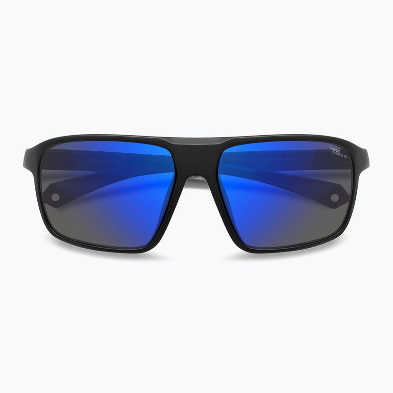 Окуляри сонцезахисні чоловічі Polaroid PLD 7058/S matte black blue/blue mirror polarized hc 4