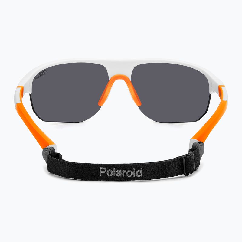 Окуляри сонцезахисні чоловічі Polaroid PLD 7059/S matte white/red multilayer polarized hc 5