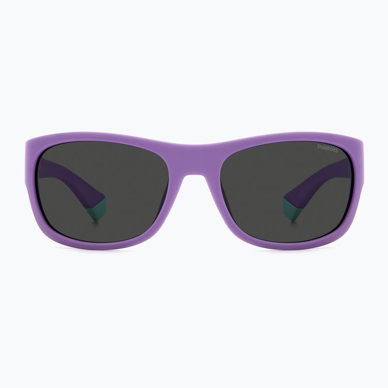 Окуляри сонцезахисні дитячі Polaroid PLD 8064/S violet/grey polarized 3