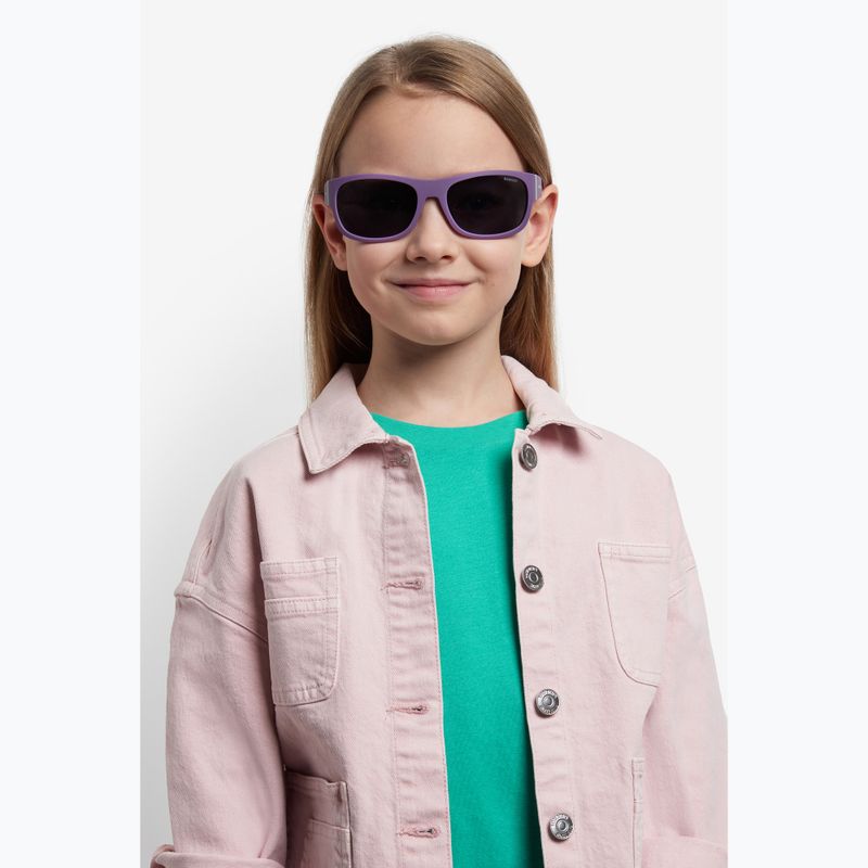 Окуляри сонцезахисні дитячі Polaroid PLD 8064/S violet/grey polarized 7