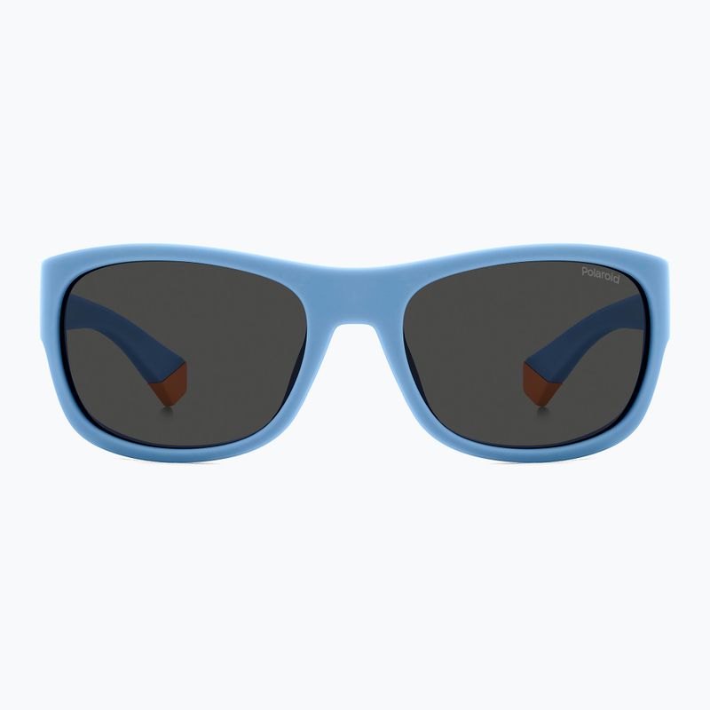 Окуляри сонцезахисні дитячі Polaroid PLD 8064/S azure/grey polarized 3