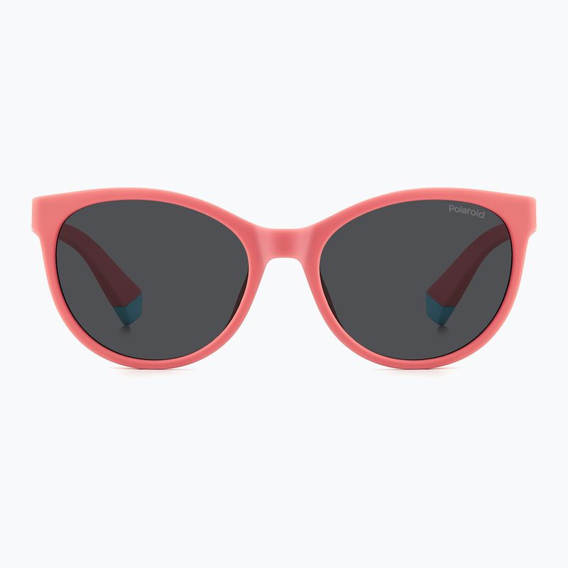 Окуляри сонцезахисні дитячі Polaroid PLD 8065/S coral/grey polarized 3