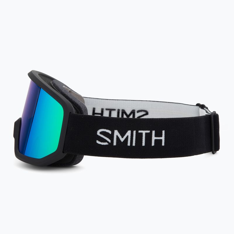 Окуляри гірськолижні Smith Transfer black/green sol-x mirror 4