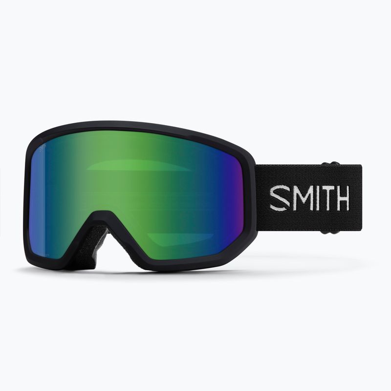 Окуляри гірськолижні Smith Transfer black/green sol-x mirror 5