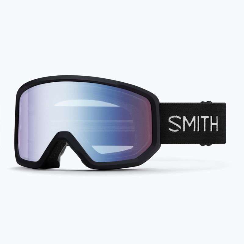 Окуляри гірськолижні Smith Transfer black/blue Сенсор mirror 5