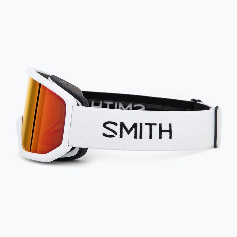 Окуляри гірськолижні Smith Transfer white/red sol-x mirror 4