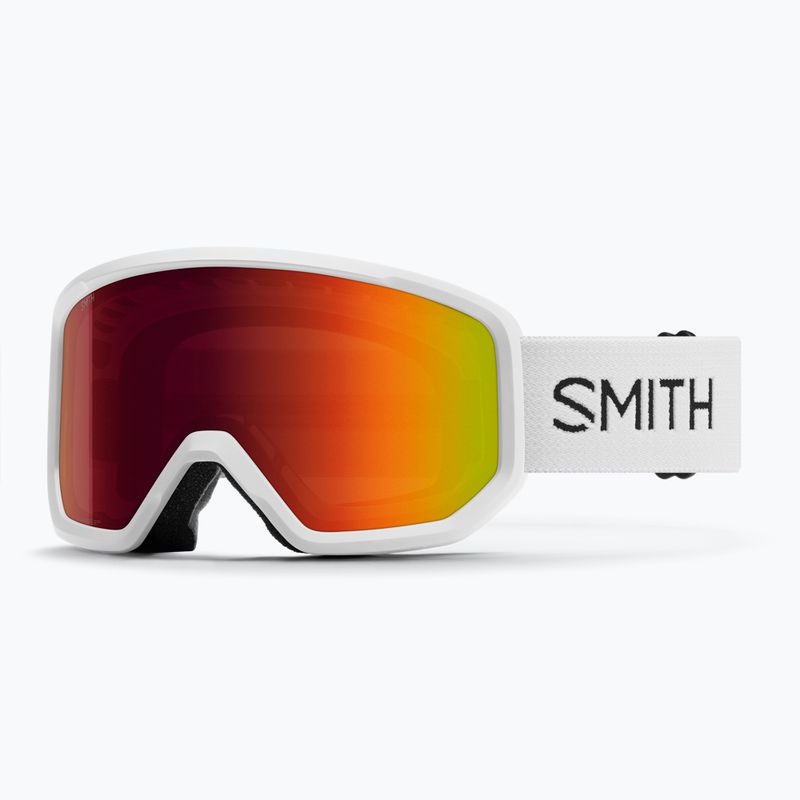 Гірськолижні окуляри Smith Transfer white/red sol-x mirror 5