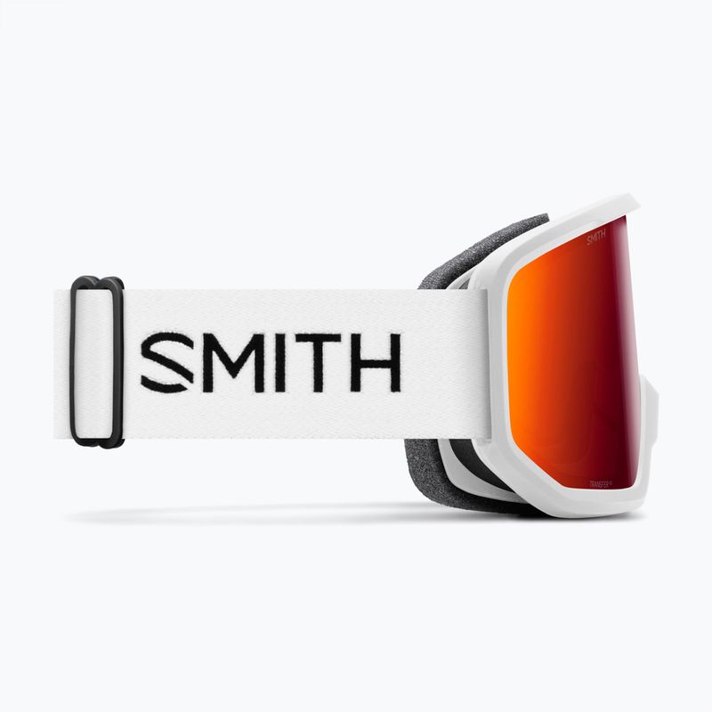 Гірськолижні окуляри Smith Transfer white/red sol-x mirror 8