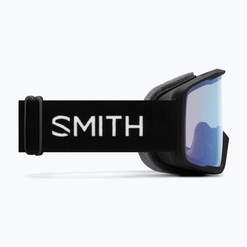 Окуляри гірськолижні Smith Tribute black/blue Сенсор mirror 4