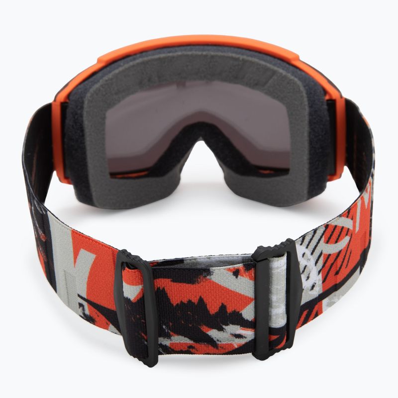 Окуляри гірськолижні Smith Squad cinder chop up/chrp sun black gold mirror/clear 4