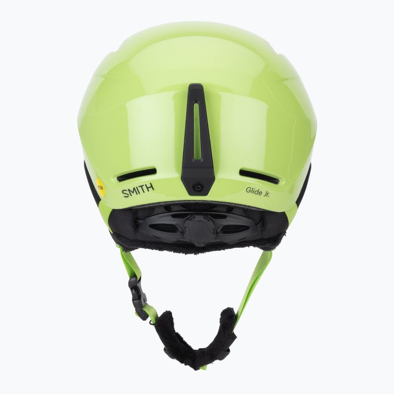 Шолом гірськолижний дитячий Smith Glide Jr Mips electric lime 4