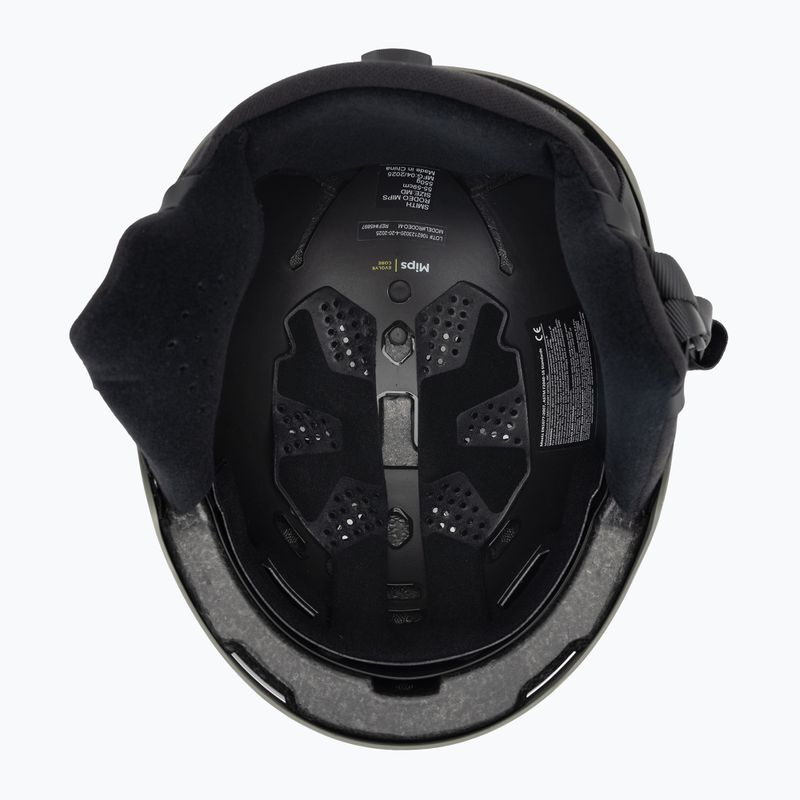 Шолом гірськолижний Smith Rodeo MIPS matte fatigue green 5