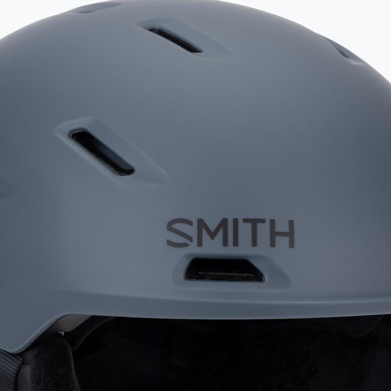 Шолом гірськолижний Smith Descend MIPS matte slate/black 7
