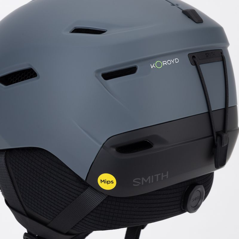 Шолом гірськолижний Smith Descend MIPS matte slate/black 8