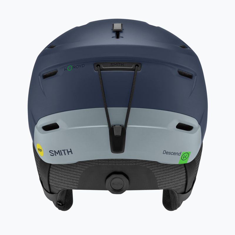 Шолом лижний Smith Descend Mips matte royal navy/wolf gray 2