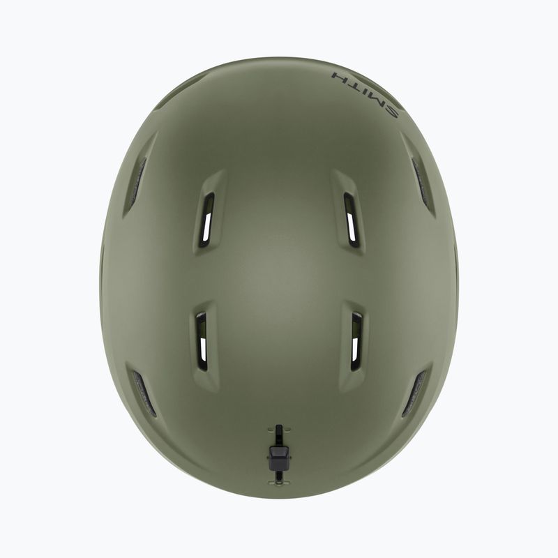 Шолом гірськолижний Smith Descend MIPS matte fatigue green/black 12