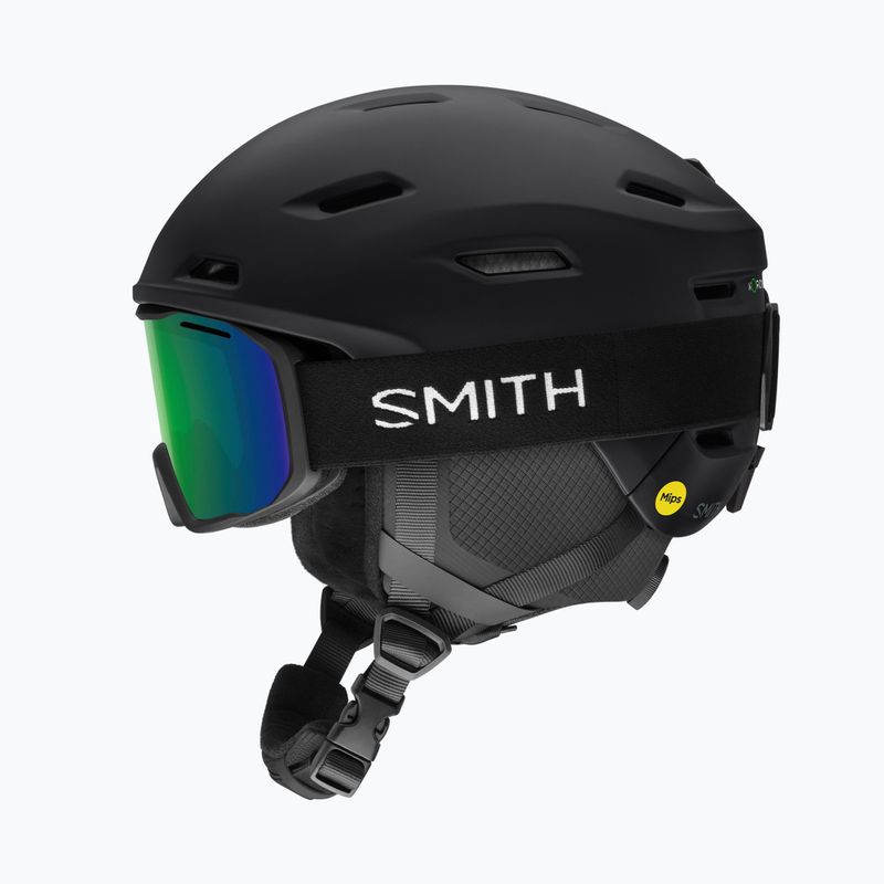 Лижний шолом Smith Descend MIPS matte black 2