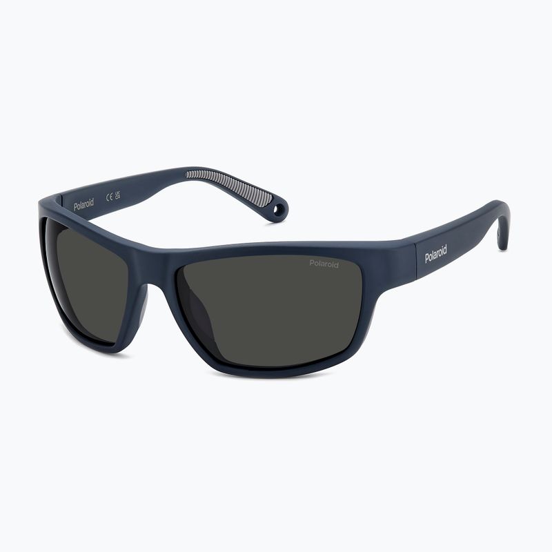 Окуляри сонцезахисні Polaroid PLD 7037/S matte blue/grey polarized 2