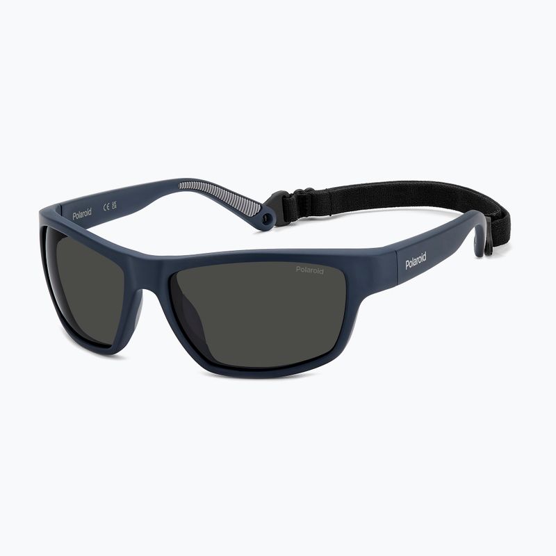 Окуляри сонцезахисні Polaroid PLD 7037/S matte blue/grey polarized 3