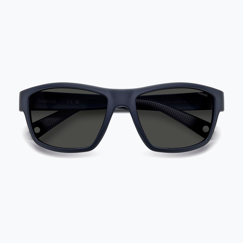 Окуляри сонцезахисні Polaroid PLD 7037/S matte blue/grey polarized 5