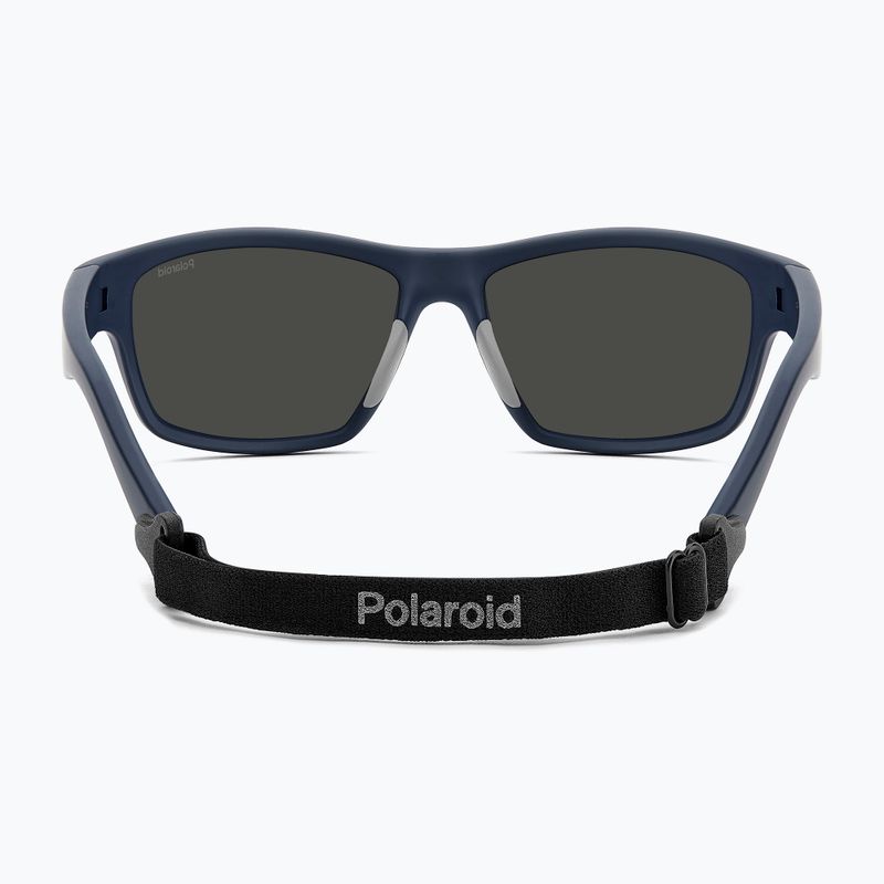 Окуляри сонцезахисні Polaroid PLD 7037/S matte blue/grey polarized 6
