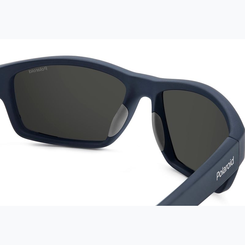 Окуляри сонцезахисні Polaroid PLD 7037/S matte blue/grey polarized 8