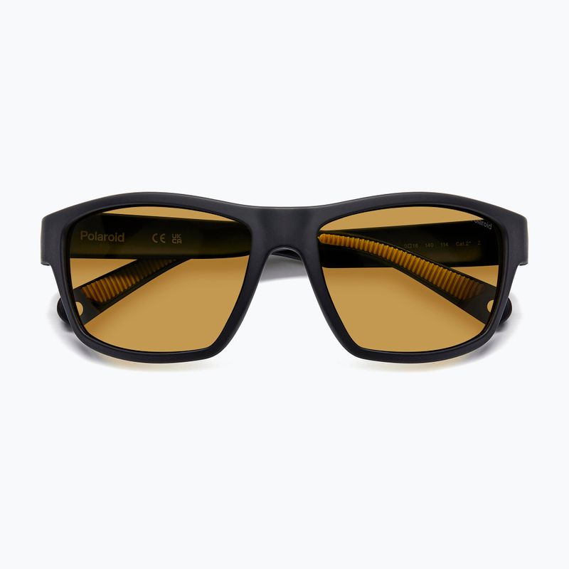 Окуляри сонцезахисні Polaroid PLD 7037/S matte black yellow/yellow polarized 4