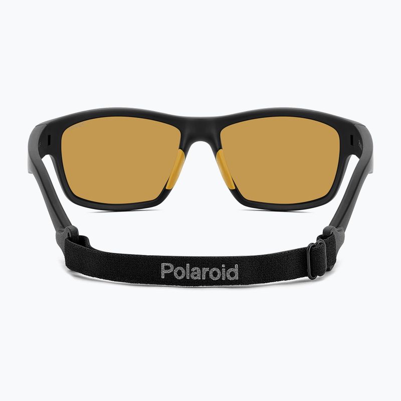Окуляри сонцезахисні Polaroid PLD 7037/S matte black yellow/yellow polarized 5