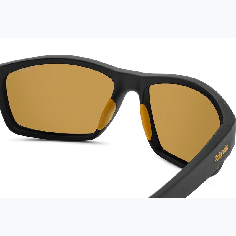 Окуляри сонцезахисні Polaroid PLD 7037/S matte black yellow/yellow polarized 6