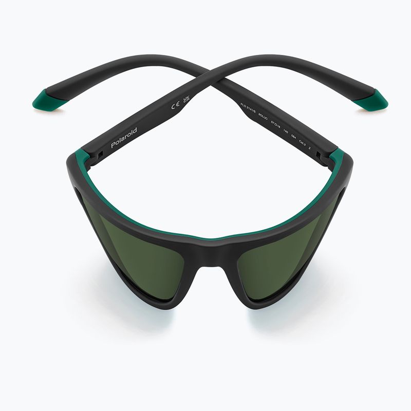 Окуляри сонцезахисні Polaroid PLD 2141/S matte black green/green polarized 5