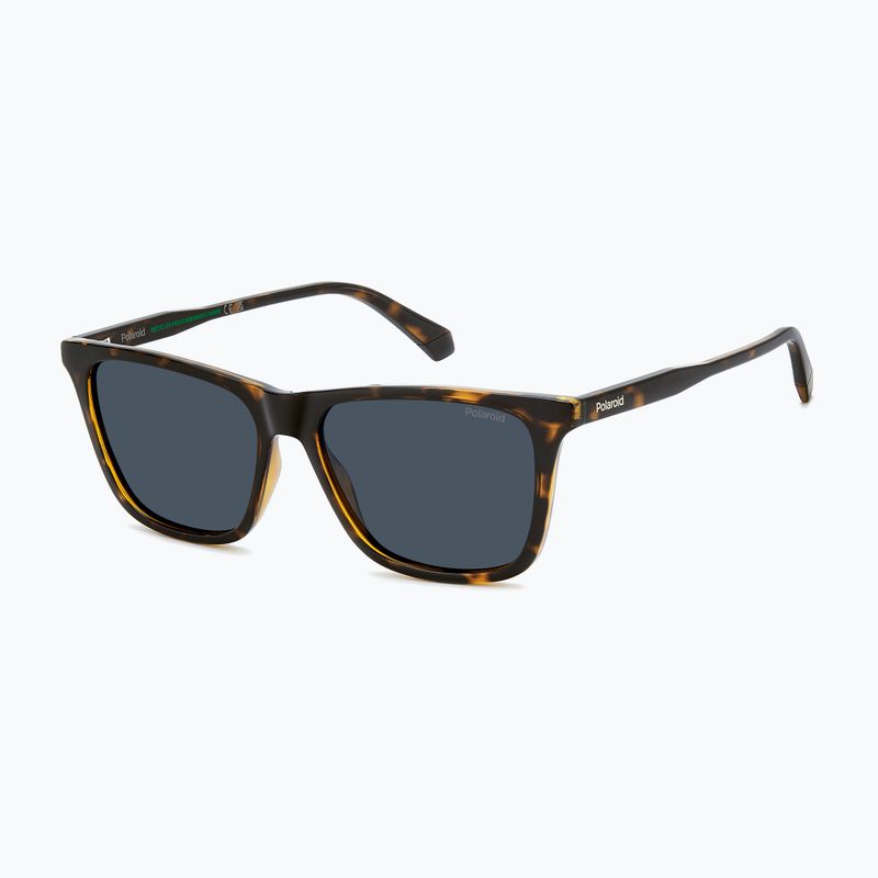 Окуляри сонцезахисні Polaroid PLD 4190/S havana/blue polarized 2