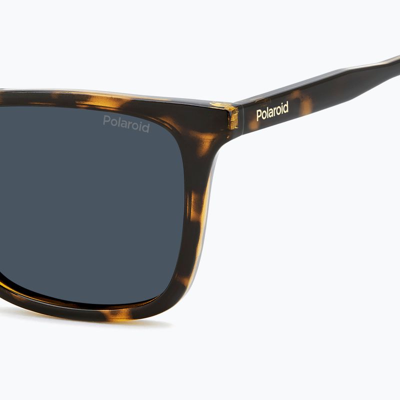 Окуляри сонцезахисні Polaroid PLD 4190/S havana/blue polarized 5