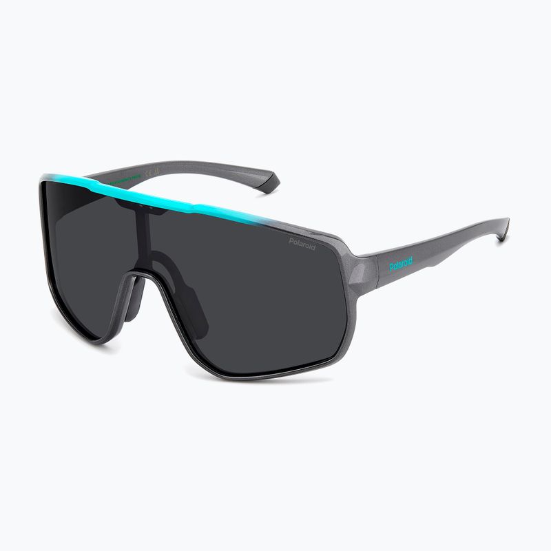 Окуляри сонцезахисні Polaroid PLD 7060/S silver/grey polarized 2