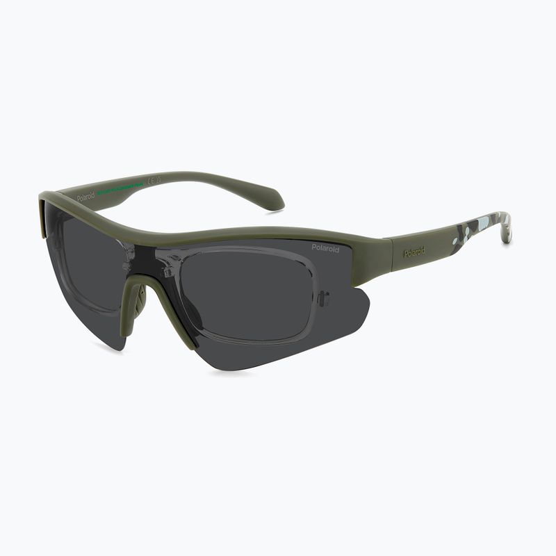 Окуляри сонцезахисні Polaroid PLD 7061/CI/S matte green/grey polarized 6