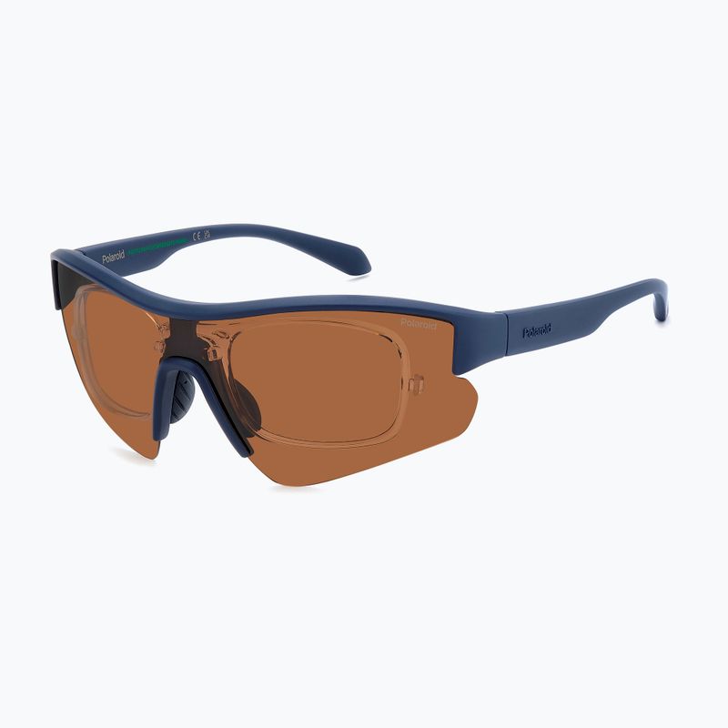 Окуляри сонцезахисні Polaroid PLD 7061/CI/S matte blue/copper polarized 6