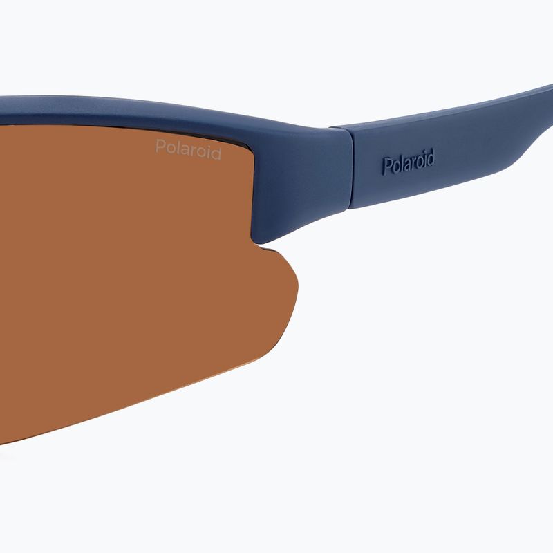 Окуляри сонцезахисні Polaroid PLD 7061/CI/S matte blue/copper polarized 9